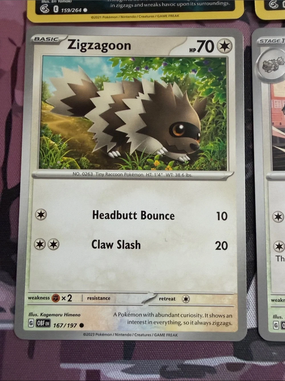 Zigzagoon & Linoone Evolution Lot | Fusion Strike + Obsidian Flames | ✨5/$25✨